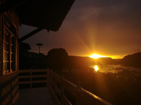 Balcony/Terrace, River view, Sunrise