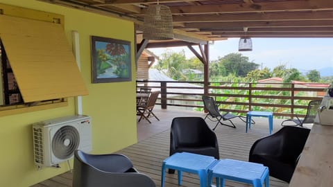 Patio, Balcony/Terrace, Seating area, Sea view