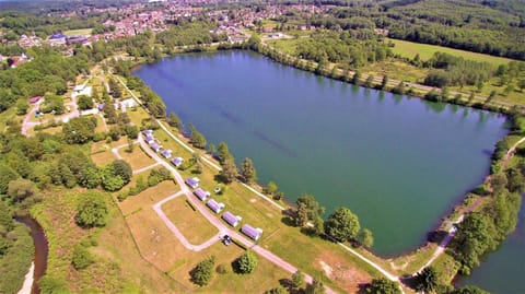 Natural landscape, Bird's eye view, Lake view