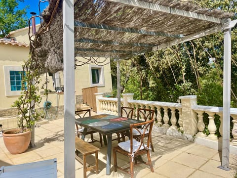 Patio, Day, View (from property/room), Balcony/Terrace, Dining area, Garden view