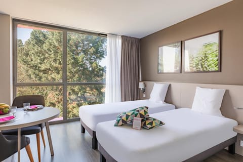 Bed, Natural landscape, Bedroom