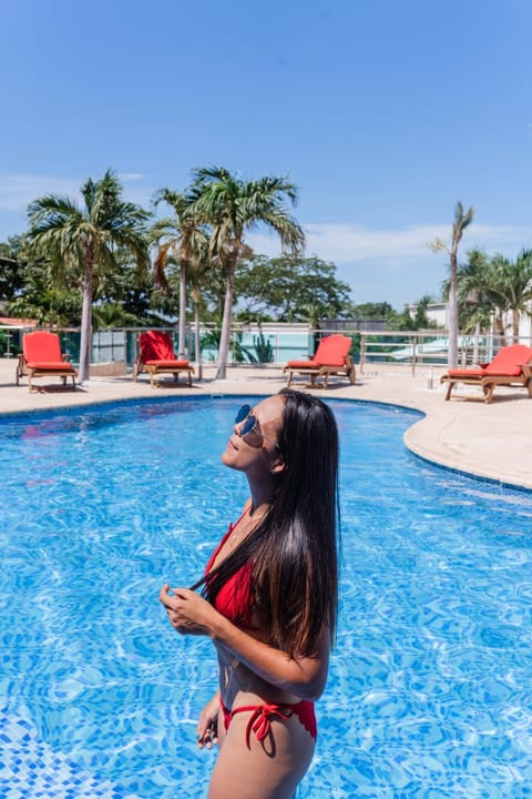 Day, Natural landscape, Pool view, Swimming pool, group of guests, sunbed