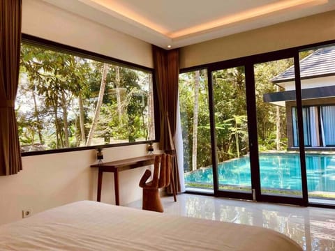 Ubud - Villa Green Pearl vue sur jungle Chalet in Tampaksiring