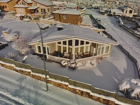 Property building, Day, Neighbourhood, Bird's eye view, Winter