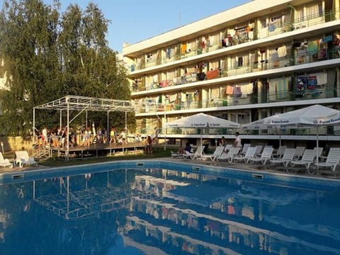 Property building, Evening entertainment, Pool view