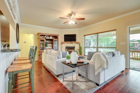 New Braunfels Home with Pool 2 Mi to Guadalupe River House in Canyon Lake
