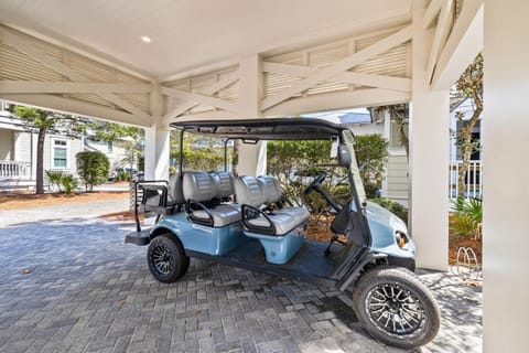 Sapphire Sunset- 6BR 6,5BTH & 6 Seater Golf Cart in the Lake District of WaterColor home House in Seaside