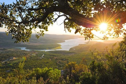 Natural landscape, Lake view, River view, Sunset