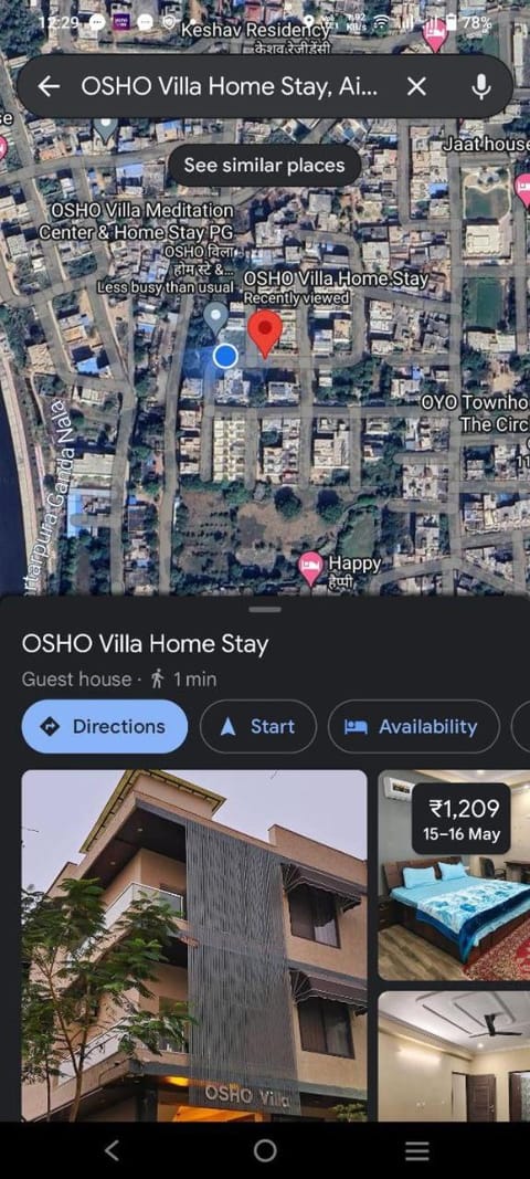OSHO Villa PG Monthly Paying Guest For Girls & Boys Vacation rental in Jaipur
