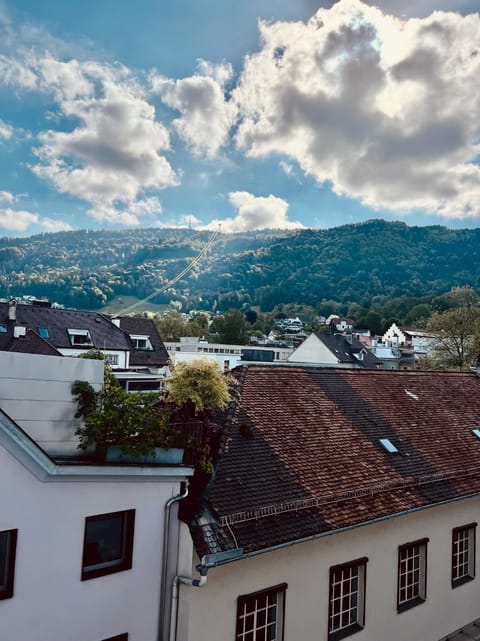 Day, Natural landscape, City view, Mountain view