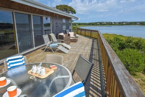 16612 - Stunning Home with Wraparound Deck Views of Bucks Creek and Nantucket Sound House in Harwich