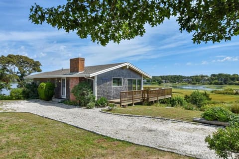 16612 - Stunning Home with Wraparound Deck Views of Bucks Creek and Nantucket Sound House in Harwich