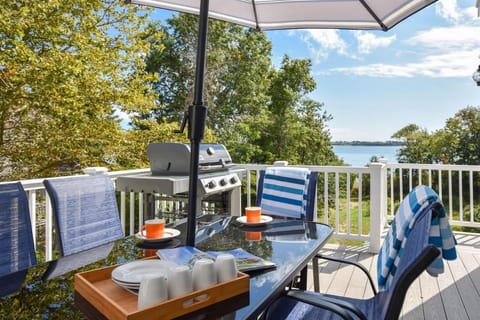 15526 - Luxurious Waterfront Home with Incredible Entertainment Space Secluded on Pleasant Bay Haus in Orleans