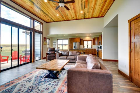 Sleek Red Lodge Home Rental with Private Hot Tub! House in Red Lodge