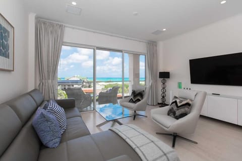 Alluring Beach View Two-bedroom condo House in Noord