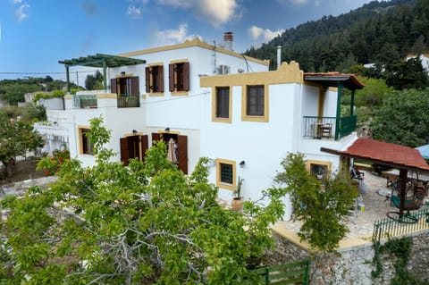 Property building, Spring, Day, Natural landscape, Mountain view