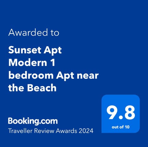 Sunset Apt Modern 1 bedroom Apt near the Beach Apartment in Malta