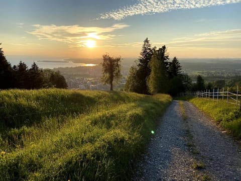 Nearby landmark, Natural landscape, Sunset