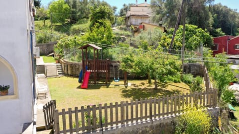 Spring, Day, Natural landscape, Children play ground, Garden, Garden view