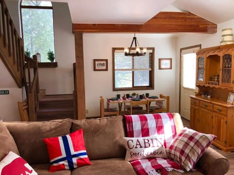 Norwegian Cabin Charming 3 BDR with Forest Views Casa in Blue River