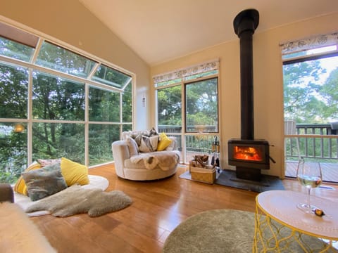 Patio, Living room, Seating area, flat iron