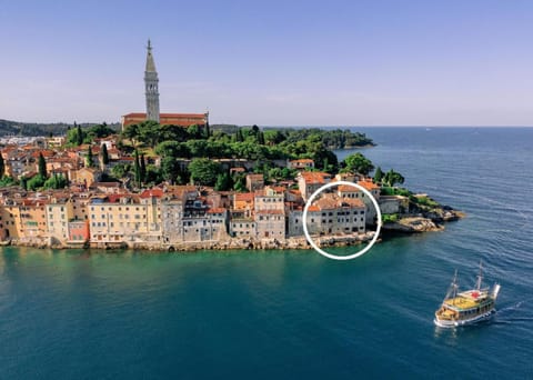 Ferienwohnung in Rovinj mit Terrasse und Meerblick Apartment in Rovinj