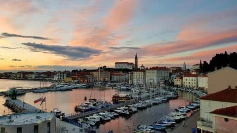 City view, Sea view, Sunset