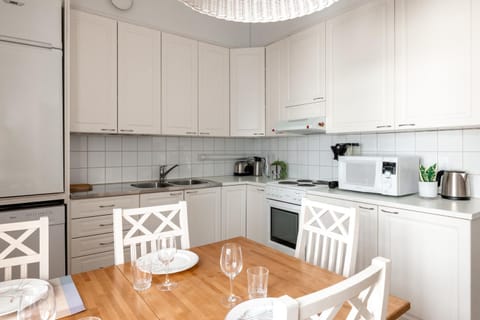 Kitchen or kitchenette, Dining area