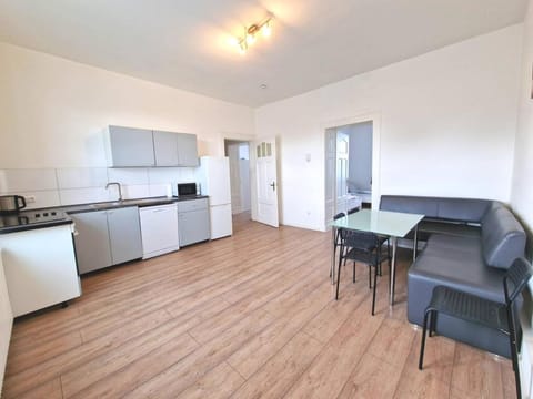 Kitchen or kitchenette, Seating area, Dining area, dishwasher, oven, stove