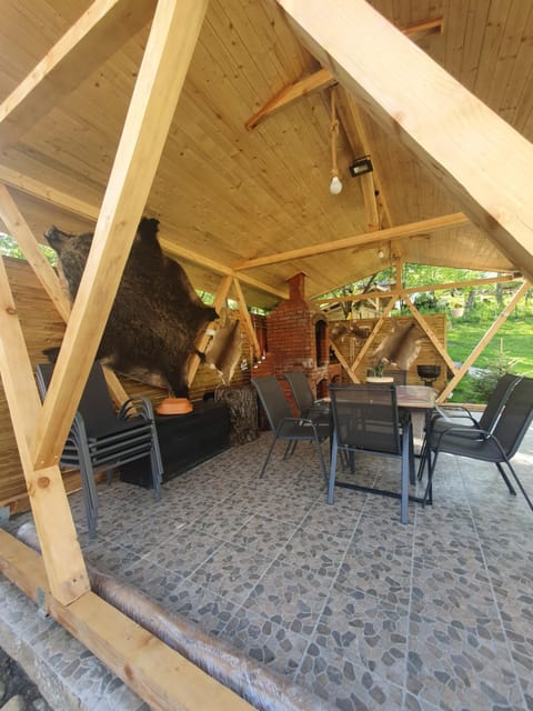 Ciubar și Sauna SPA la Cabana de Vis Valea Prahovei Chalet in Prahova, Romania