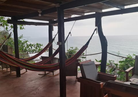 View (from property/room), Living room, Sea view