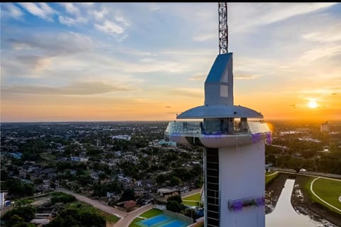 City view, Sunrise, Sunset