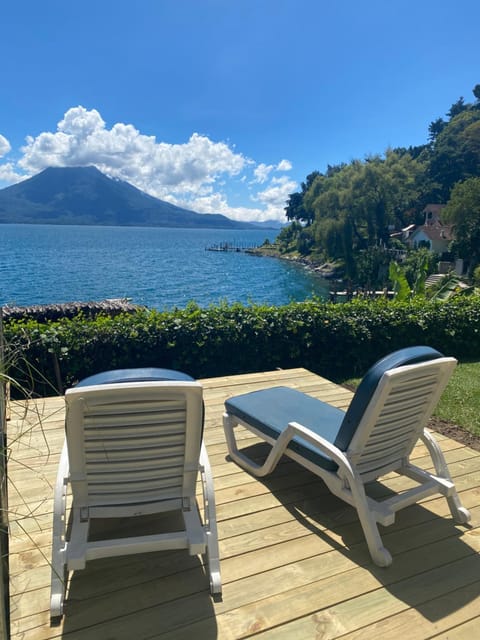 Natural landscape, Lake view, sunbed