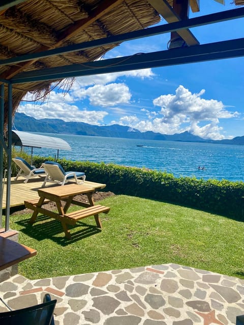 Day, Natural landscape, Dining area, Lake view, Mountain view