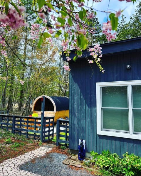 Property building, Spring, Day, Garden, Garden view