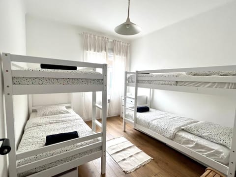 Photo of the whole room, Bedroom, bunk bed