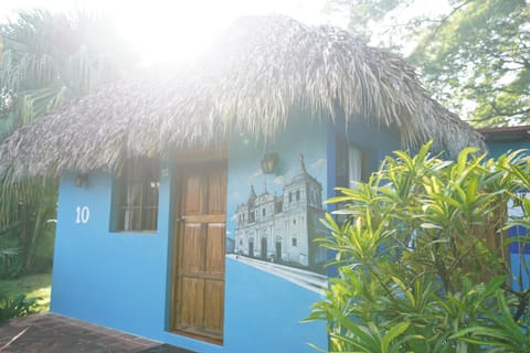 Property building, Garden view