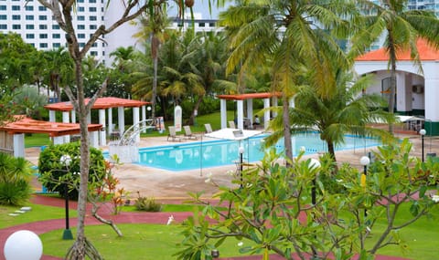 Property building, Garden, View (from property/room), Pool view, Swimming pool