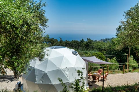 luxury dome tents ikaria ap'esso2 Luxury tent in Icaria
