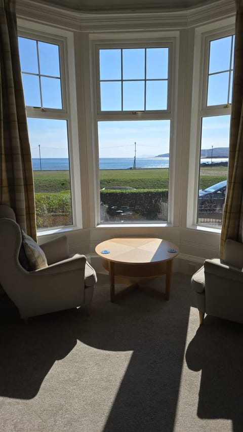 Living room, Seating area, Sea view