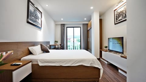 CL•Charming Studio Apt•BALCONY/Laundry•Pullman Condo in Hanoi