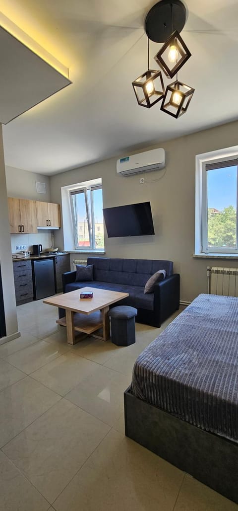 TV and multimedia, Kitchen or kitchenette, Photo of the whole room, Dining area