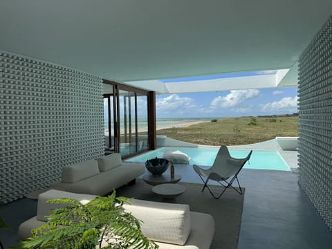 Balcony/Terrace, Pool view, Sea view