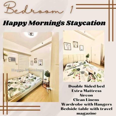 Happy Mornings Staycation at Trees Residences QC House in Quezon City
