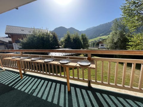 Appartement 8 personnes, 3 chambres, en plein centre de PRAZ SUR ARLY Condo in Megève