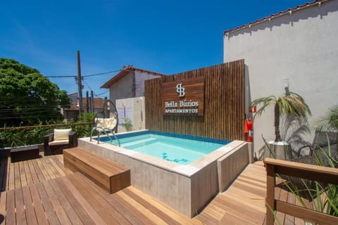 Pool view, Swimming pool, sunbed