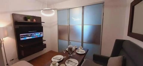 The Linear Makati Tower 1 Bedroom Bathroom Living room n Kitchen the rent is 5 days min Condo in Pasay