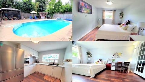 Cozy and quiet house with private swimming pool Urlaubsunterkunft in Markham