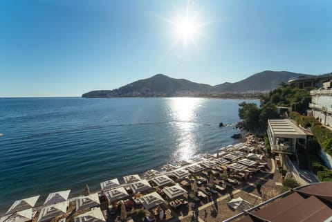 Beach, Mountain view, Sea view