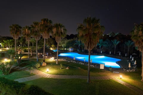 Night, Swimming pool